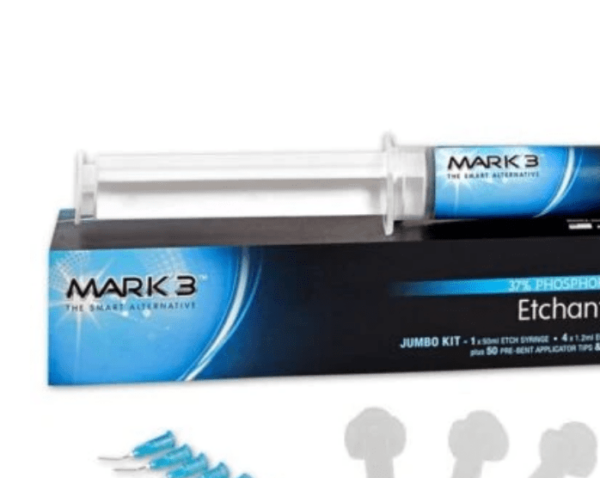 Etchant Gel 37% Phosphoric Blue Acid Jumbo Kit 1 - 50 mL syringe