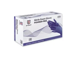 GP CRAFT Purple Powder-Free Ambidextrous Disposable Nitrile Exam Gloves