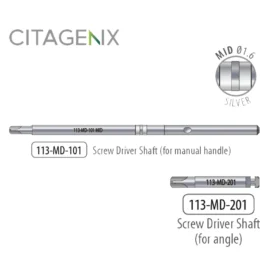 Citagenix Mid Driver Shaft - Regular or for Angle (113-MD-101; 113-MD-201)